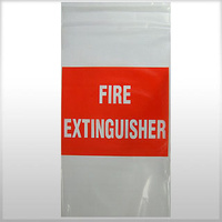 Plastic Fire Extinguisher Bag - Suit 4.5kg and Larger