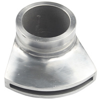 Curb Washer Nozzle (Polished) - 3 inch