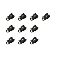 10 x P Clamp Type D - 4mm