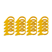 20 x Wheel Nut Indicators 36mm (Yellow)