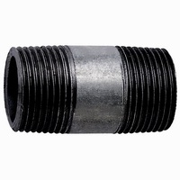 40MM X 200MM BLK HVY BARREL NIPPLE