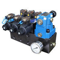 Hydraulic 6 Bank Valve - 12v (port size: G1/2, flow rate: 30l/min)