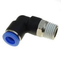 QFM5 6mmx1/4 Push-In Male Elbow