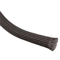 Flexible braided sleeving 6mm clean cut