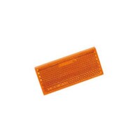 Amber Reflector Self Adhesive 70mm x 32mm