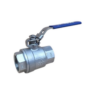Ball Valve Brass F-F Lever 2 Inch