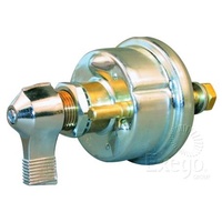 BATTERY ISOLATOR SINGLE POLE WITH AUX 300A FIXED HANDLE METAL BMS-17