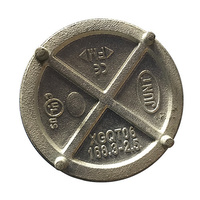 Cap (Galvanised) - 8 inch