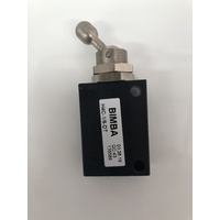 Large Pneumatic Switch 1/8 NPT. Used for the STG Water Truck in-cabin control panel.