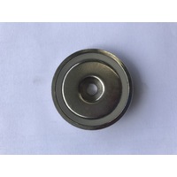 42mm NEODYMIUM POT COUNTERSUNK Magnet - 6.5mm HOLE