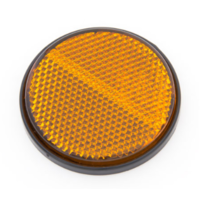 Orange Reflector Cap