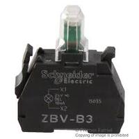 LED Block W/ Screw Terminals 24v Green