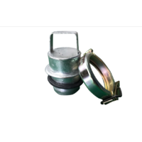 Travis Cap with O-Ring and Clamp - 4 inch