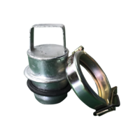 Travis Cap with O-Ring and Clamp - 5 inch