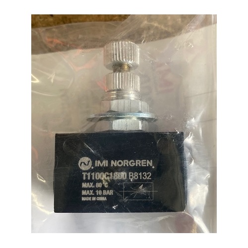 1/8" NEEDLE VALVE PNEUMATIC