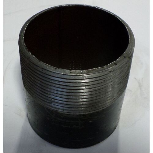 2 INCH BLACK MILD STEEL TOE NIPPLE