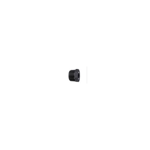 BUSH REDUCING BLACK POLYPROP BSP - 3IN X 2IN
