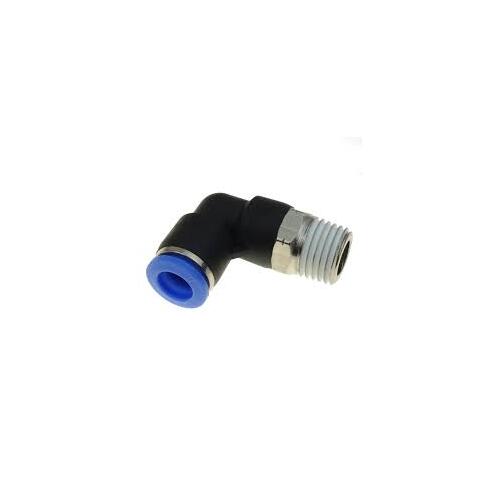 QFM5 6mmx1/4 Push-In Male Elbow
