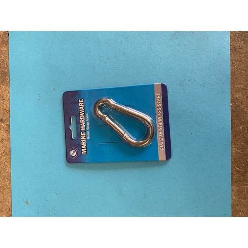 6mm Snap Hook Stainless Steel