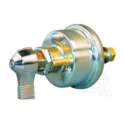 BATTERY ISOLATOR SINGLE POLE WITH AUX 300A FIXED HANDLE METAL BMS-17