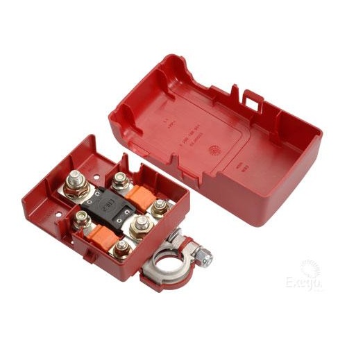 Fused battery terminal - positive