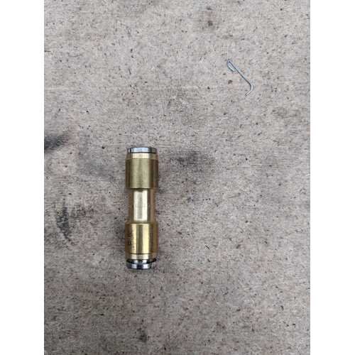 10MM Airline Joiner for Brakes brass