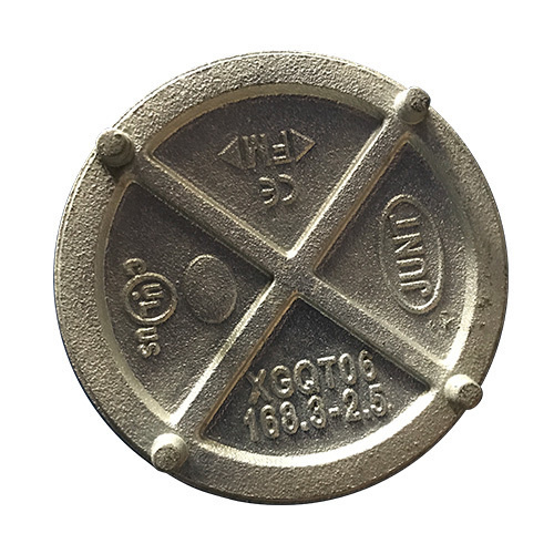 Cap (Galvanised) - 8 inch