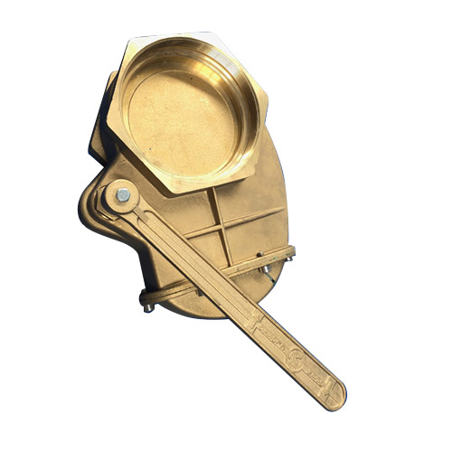 Brass Lever Gate Valve BSP - 4 inch