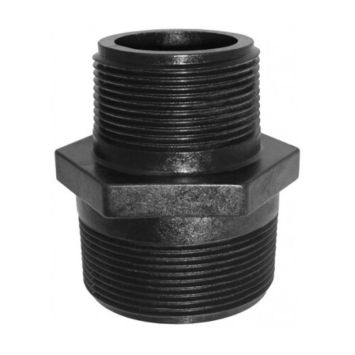 NIPPLE REDUCING 2"x1 1/4" BLACK STEEL