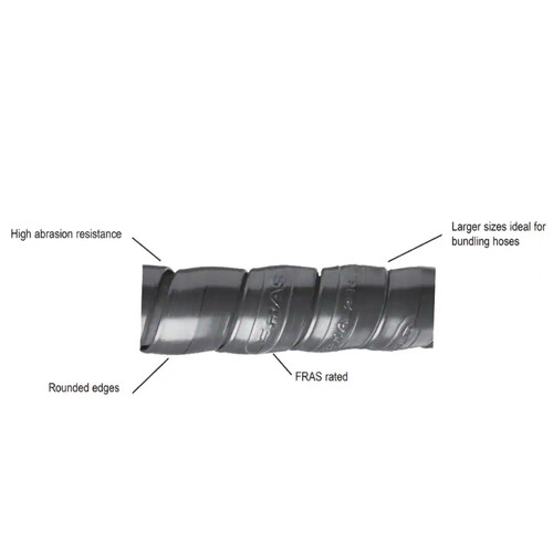 SPIRAL SAFETY GUARD 12MM O.D - Per 100m box