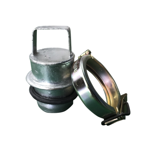 Travis Cap with O-Ring and Clamp - 5 inch