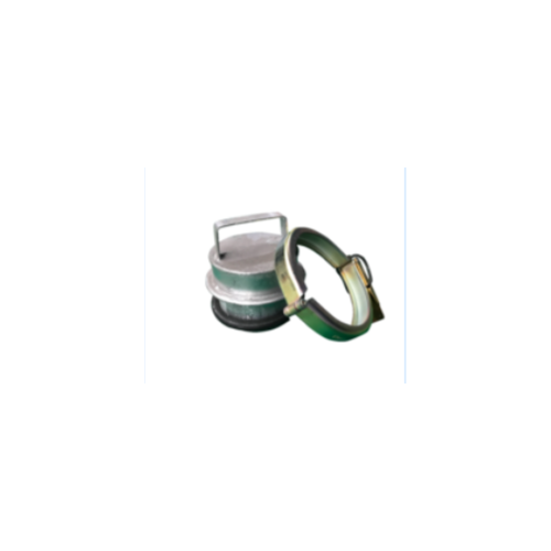Travis Cap with O-ring and Clamp - 6 Inch